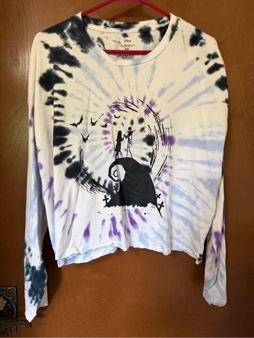 Jack Skeleton Long sleeve Tie-dye